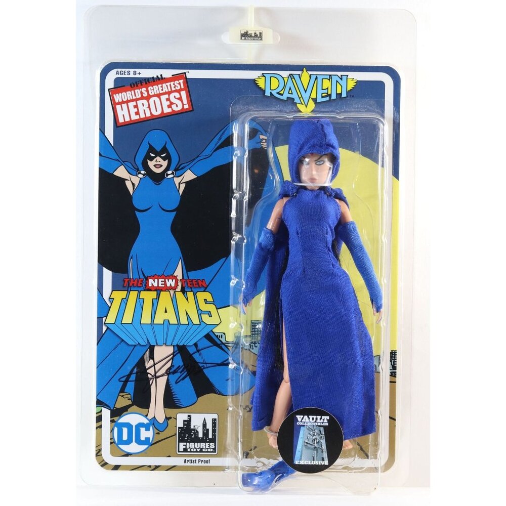 The New Teen Titans RAVEN Greatest Heroes Retro 8" Artist Proof SIGNED